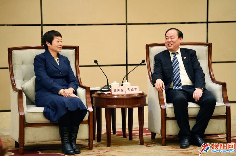 宋殿宇会见中国涂料工业协会会长孙莲英_濮阳市人民政府门户网站